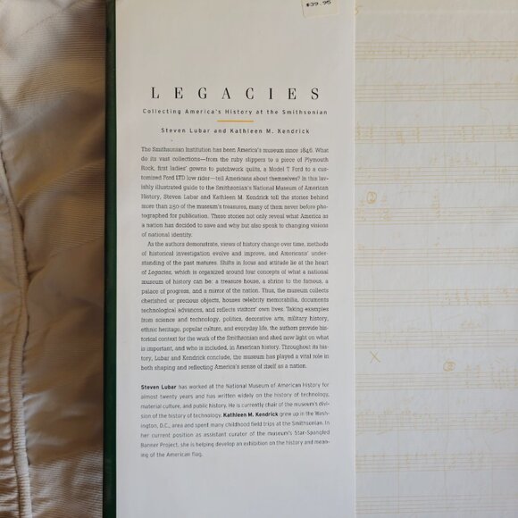LEGACIES Collecting America's History at the Smithsonian Coffee Table Book NEW - Picture 4 of 5